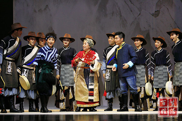 民族歌舞剧《甘孜雪莲》在蓉首演 全景展现理塘小伙的逆境重生